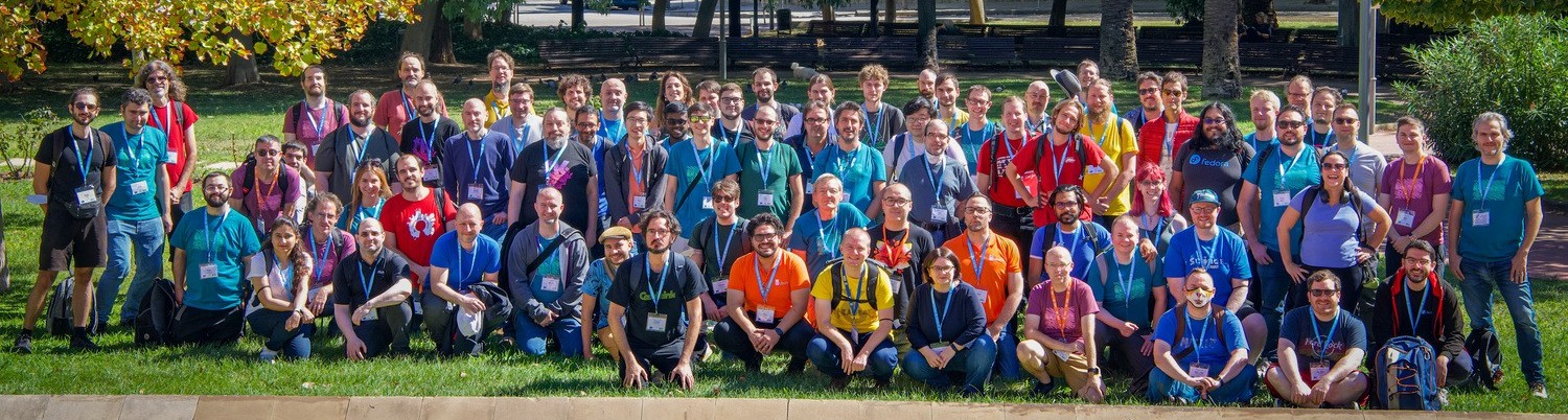 Akademy 2023 attendees